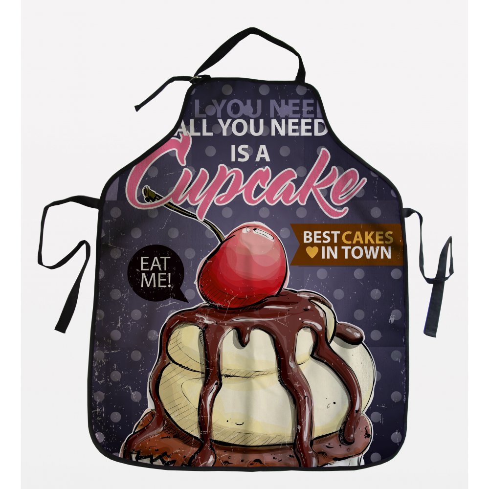 All You Need is Cupcake - Patisserie Aprons - BBQ-1051 All You Need is Cupcake - Patisserie Aprons - BBQ-1051