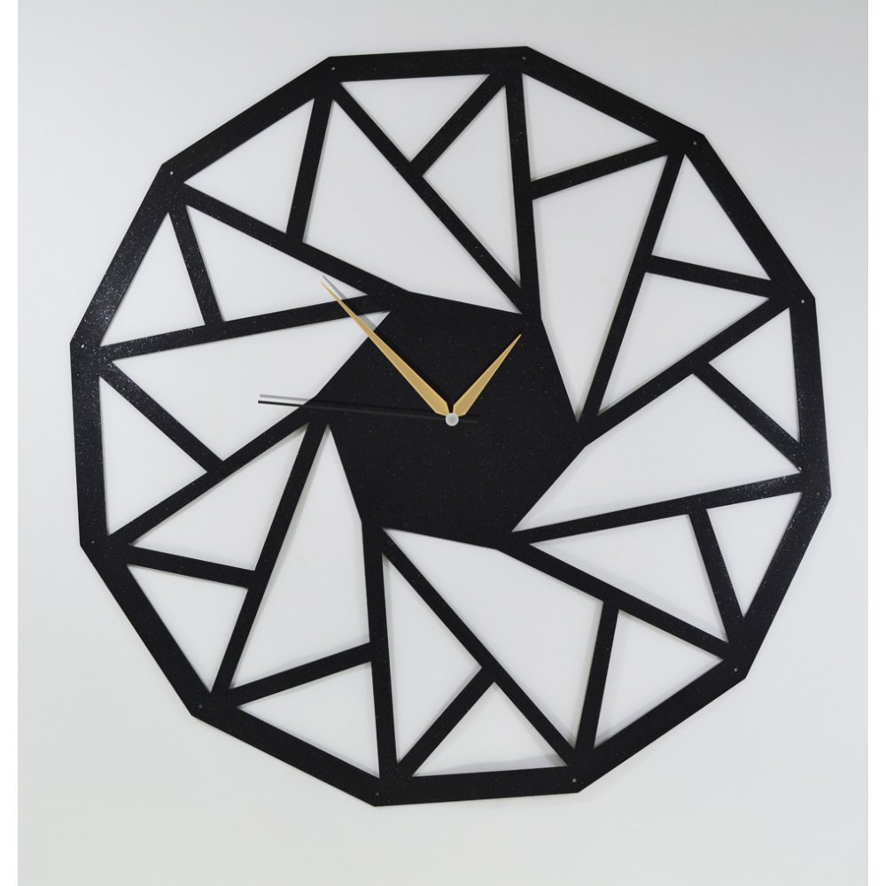 Metal Wall Clock 50 Cm Diameter - MET-WC-UYART-006 Metal Wall Clock 50 Cm Diameter - MET-WC-UYART-006