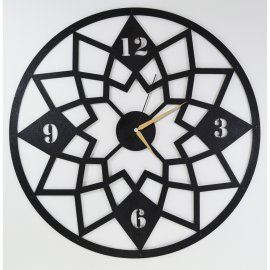 Metal Wall Clock 50 Cm Diameter - MET-WC-UYART-007